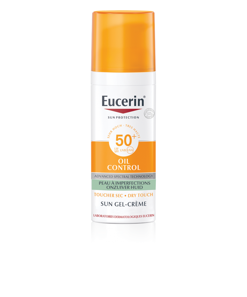 EUCERIN SUN PROTECTION GEL CREME OIL CONTROL TOUCHER SEC